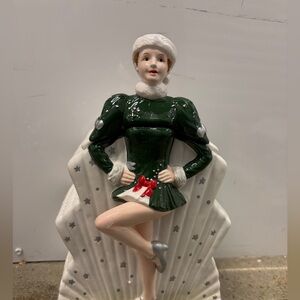 Radio City Rockettes 75 years Figurine Christmas Cookie Jar